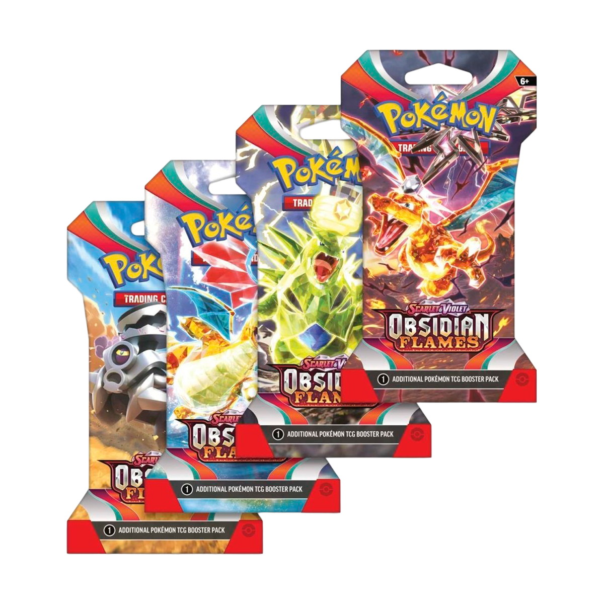 Pokémon Scarlet & Violet - Obsidian Flames Sleeved Booster Pack
