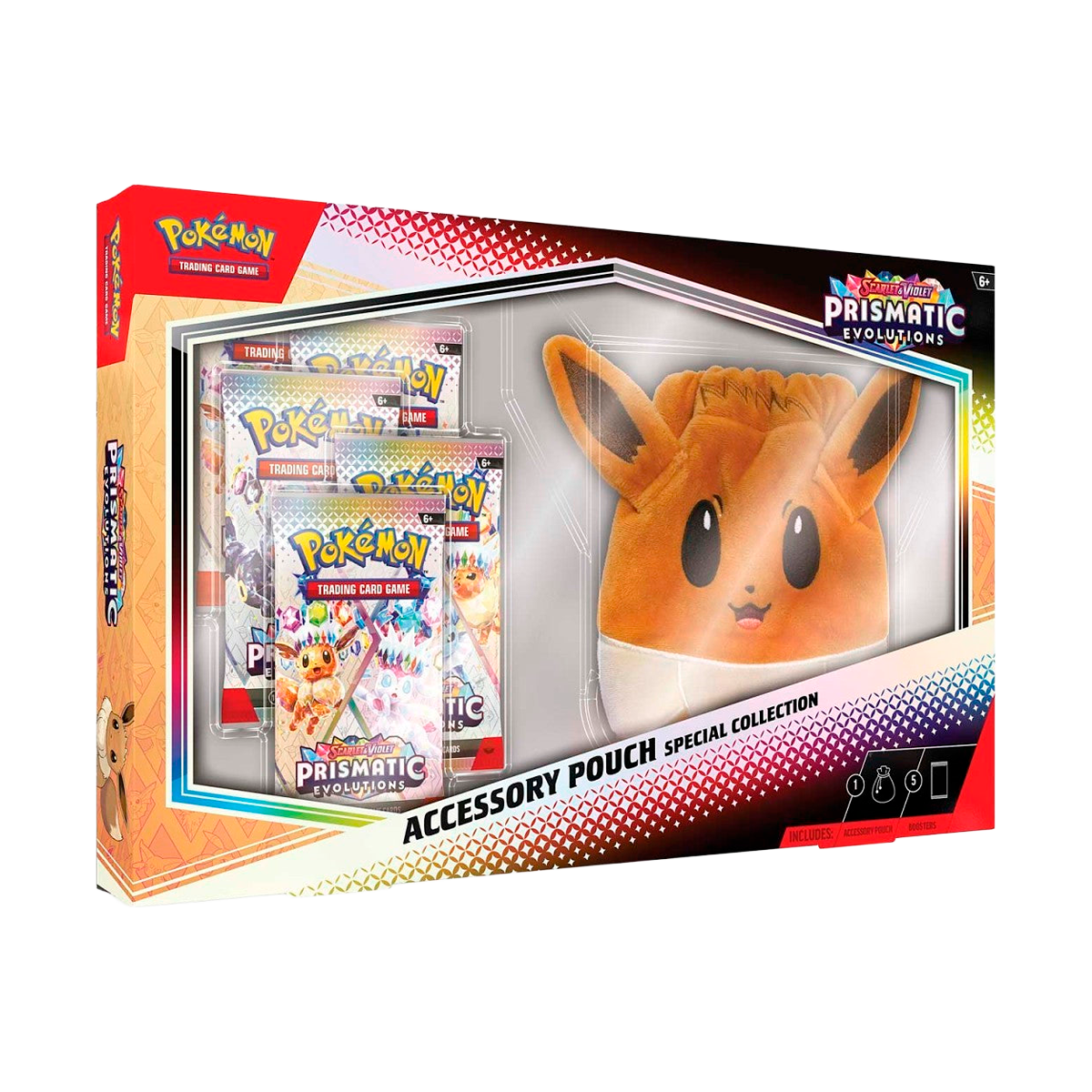 Pokémon Prismatic Evolutions Accessory Pouch Special Collection