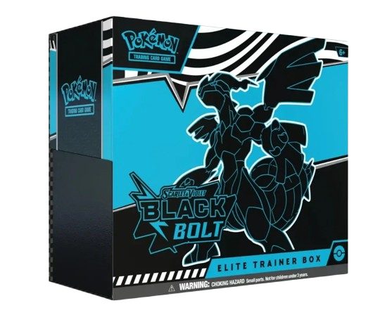 Pokémon Scarlet & Violet - Black Bolt Elite Trainer Box