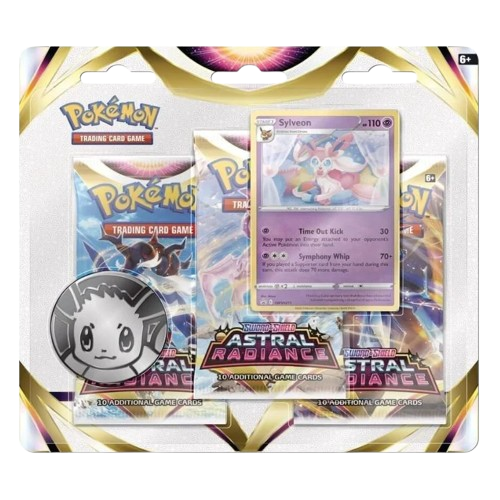 Pokémon Sword & Shield - Astral Radiance 3-Pack Blister