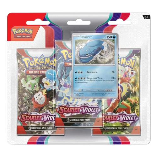 Pokémon Scarlet & Violet - Base 3-Pack Blister