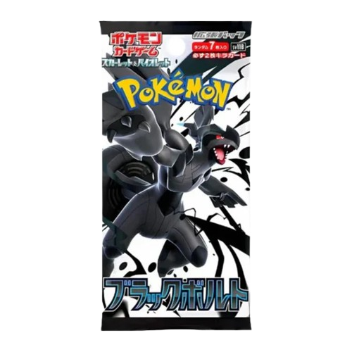 Japansk Pokémon Scarlet & Violet - Black Bolt Booster Box