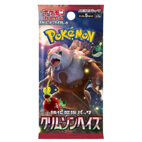 Japansk Pokémon Scarlet & Violet - Crimson Haze Booster Box