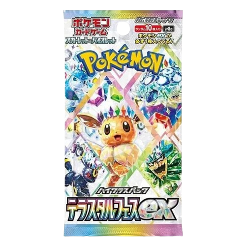 Japansk Pokémon Scarlet & Violet - Terestal Festival Booster