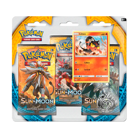 Pokémon Sun & Moon - Base Triple Blister