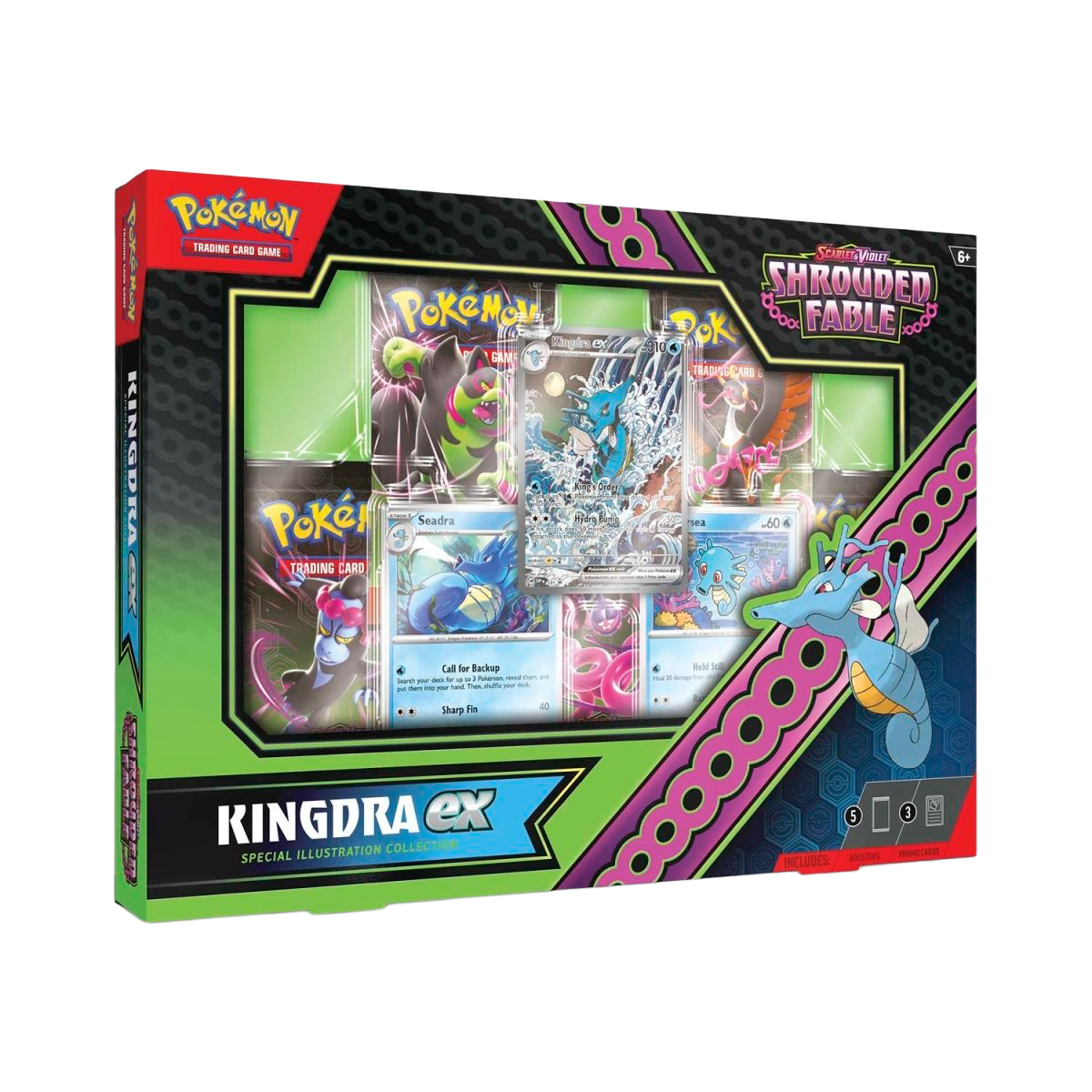 Pokémon - Shrouded Fable Kingdra EX Special Illustration Collection