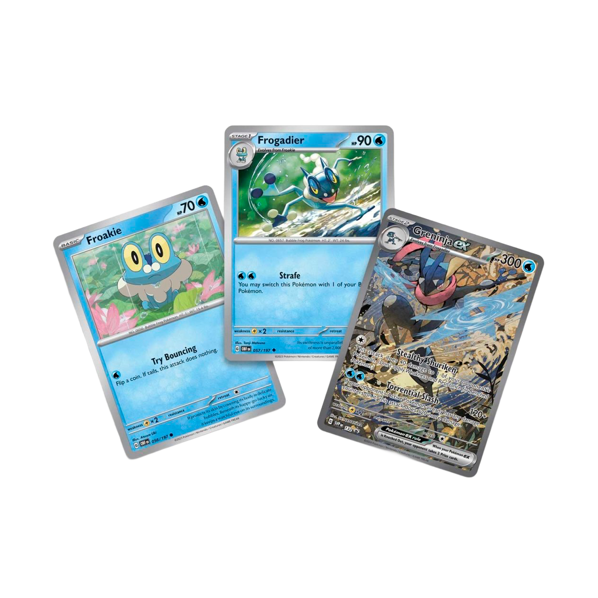 Pokémon - Shrouded Fable Greninja EX Special Illustration Collection