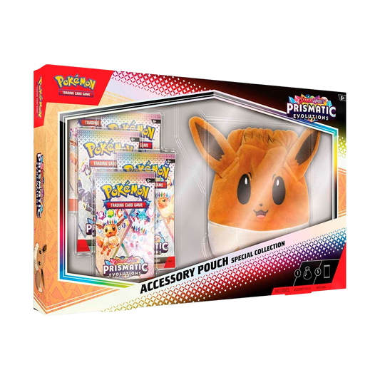 Pokémon Prismatic Evolutions Accessory Pouch Special Collection