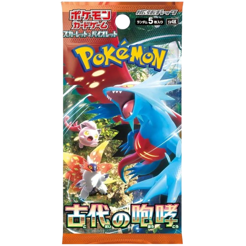 Japansk Pokémon Scarlet & Violet - Ancient Roar Booster Pack