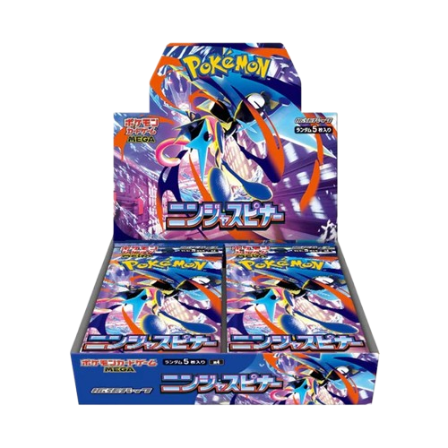 Japansk Pokémon Mega Evolutions - Ninja Spinner Booster Box