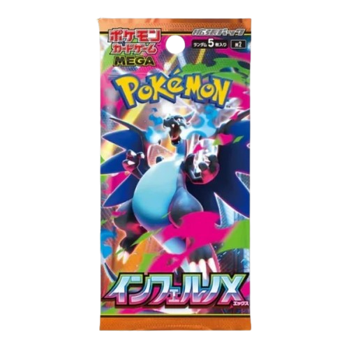 Japansk Pokémon Scarlet & Violet - Inferno X Booster
