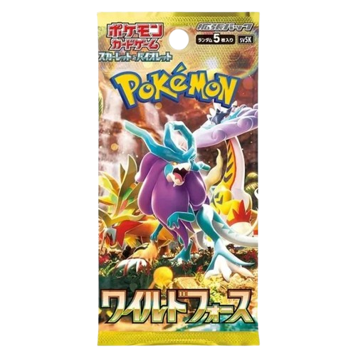Japansk Pokémon Scarlet & Violet - Wild Force